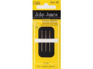 Gold Tapestry Hand Needles-Size 28 3/Pkg Gold Tapestry Hand Needles-Size 28 3/Pkg