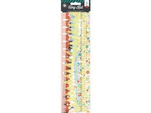 Hey Kid Vellum Borders 12" 8/Pkg-Pennants Hey Kid Vellum Borders 12" 8/Pkg-Pennants