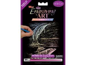 Mini Holographic Engraving Art Kit 5"X7"-Jumping Dolphin Mini Holographic Engraving Art Kit 5"X7"-Jumping Dolphin