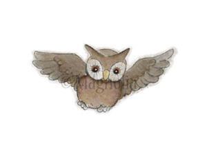 So Spooky Cling Stamp-Owl So Spooky Cling Stamp-Owl
