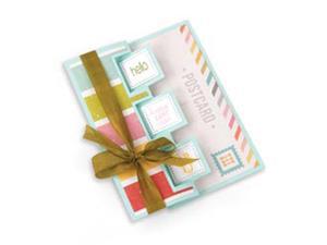 Sizzix Framelits Dies 10/Pkg-Triple Square Flip-Its Card Sizzix Framelits Dies 10/Pkg-Triple Square Flip-Its Card