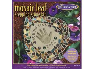 Mosaic Leaf Stepping Stone Kit- Mosaic Leaf Stepping Stone Kit-