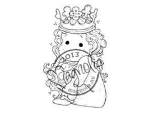 Once Upon A Time Cling Stamp-Little Cute Tilda Once Upon A Time Cling Stamp-Little Cute Tilda