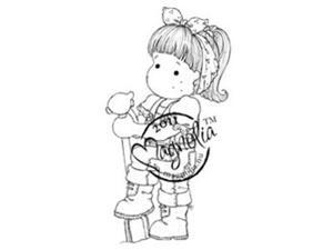 Sweet Rainbow Cling Stamp-Garden Tilda Sweet Rainbow Cling Stamp-Garden Tilda