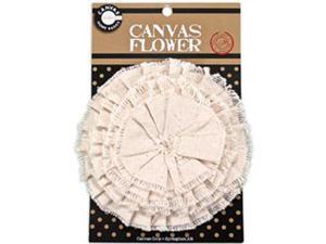Canvas Flower-Natural Canvas Flower-Natural