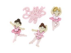 Dress It Up Embellishments-Little Ballerinas Dress It Up Embellishments-Little Ballerinas
