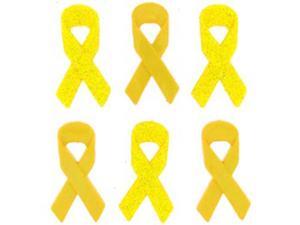 Dress It Up Embellishments-Awareness Ribbon Yellow Dress It Up Embellishments-Awareness Ribbon Yellow