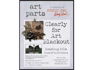 Wendy Vecchi Clearly For Art Modeling Film Sheets 3/Pkg-Blackout, 8"X10" Wendy Vecchi Clearly For Art Modeling Film Sheets 3/Pkg-Blackout, 8"X10"