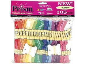Prism Floss Jumbo Pack 8.7 Yards 105/Pkg- Prism Floss Jumbo Pack 8.7 Yards 105/Pkg-
