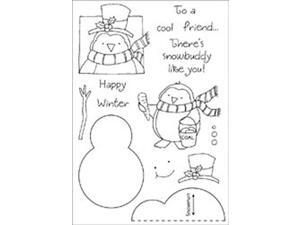 Penguin's Pal Honeypop Clear Stamp Set Stampers Anonymous HPOP-11054 Penguin's Pal Honeypop Clear Stamp Set Stampers Anonymous HPOP-11054