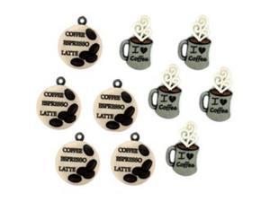 Dress It Up Embellishments-Coffee Talk Dress It Up Embellishments-Coffee Talk