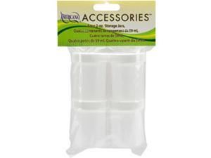 Storage Cups & Lids 2 Ounces 4/Pkg- Storage Cups & Lids 2 Ounces 4/Pkg-