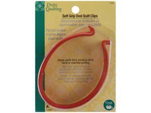 Dritz Quilting Soft Grip Oval Quilt Clips -2/Pkg Dritz Quilting Soft Grip Oval Quilt Clips -2/Pkg