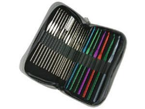 Crochet Master Steel & Aluminum Crochet Hook Set- Crochet Master Steel & Aluminum Crochet Hook Set-