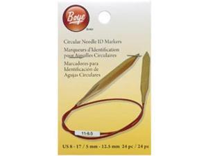 Circular Needle Markers Large 24/Pkg-Sizes 8-17 Circular Needle Markers Large 24/Pkg-Sizes 8-17