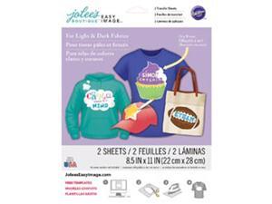 Jolee's Easy Image Transfer Sheets 8.5"X11" 2/Pkg-Dry-Erase Jolee's Easy Image Transfer Sheets 8.5"X11" 2/Pkg-Dry-Erase