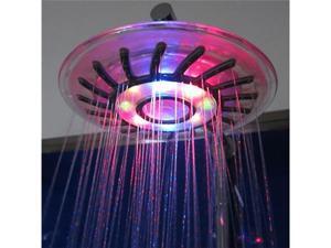 Romantic 4 Mixed-color Changing LED Light Shower Head Illuminated Bathroom Water Sprinkler Showerheads Romantic 4 Mixed-color Changing LED Light Shower Head Illuminated Bathroom Water Sprinkler Showerheads