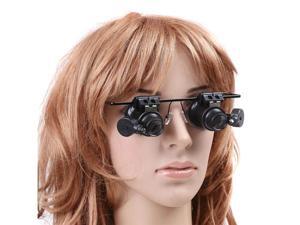 Watch Repair Magnifier Loupe 20X Glasses With LED Light for Installing & Repairing Camera, Watch, Precision Instruments, Jewelry Watch Repair Magnifier Loupe 20X Glasses With LED Light for Installing & Repairing Camera, Watch, Precision Instruments, Jewelry