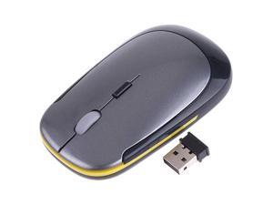 Ultra-Slim Mini USB 2.4G Wireless Optical Mouse Gray Ultra-Slim Mini USB 2.4G Wireless Optical Mouse Gray