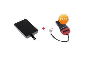 320 GB Internal Slim Hard Drive Replacement for Xbox 360 Slim Xbox360 Slim + (Gift) 2-in-1 USB 2.0 Memory Card Reader 320 GB Internal Slim Hard Drive Replacement for Xbox 360 Slim Xbox360 Slim + (Gift) 2-in-1 USB 2.0 Memory Card Reader