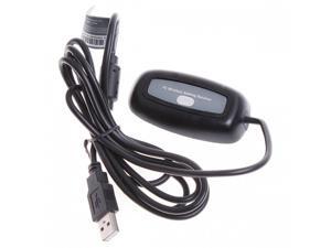 Black Wireless Gaming Receiver for Microsoft XBOX 360 PC Black Wireless Gaming Receiver for Microsoft XBOX 360 PC