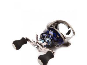 11BB 6.3:1 Left Hand Bait Casting Fishing Reel 10Ball Bearings + One-way Clutch High Speed Blue 11BB 6.3:1 Left Hand Bait Casting Fishing Reel 10Ball Bearings + One-way Clutch High Speed Blue