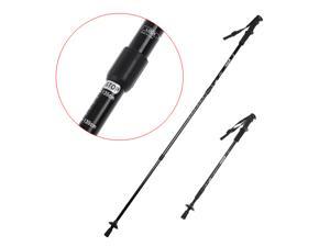 Adjustable Telescopic AntiShock Trekking Hiking Walking Stick Pole 26 " to 53 " with Compass Adjustable Telescopic AntiShock Trekking Hiking Walking Stick Pole 26 " to 53 " with Compass