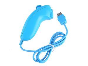 Nunchuk Nunchuck Game Controller for Nintendo Wii Blue Nunchuk Nunchuck Game Controller for Nintendo Wii Blue