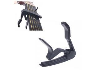 Black Quick Change Clamp Key Capo For Electric Guitar Black Quick Change Clamp Key Capo For Electric Guitar