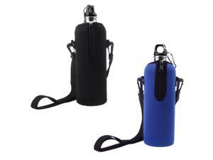 1000ML Bottle Insulator Outdoor Zipper Removable Straps Neoprene Black 1000ML Bottle Insulator Outdoor Zipper Removable Straps Neoprene Black