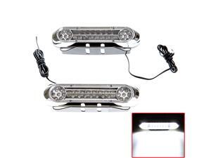 2 * Universal White 28 LED Daytime Running Light DRL Car Fog Day Driving Lamp 2 * Universal White 28 LED Daytime Running Light DRL Car Fog Day Driving Lamp