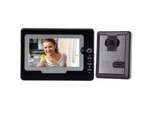 7" TFT Color LCD Display Video Door Phone Visual Intercom Doorbell Hands Free IR Night Vision 7" TFT Color LCD Display Video Door Phone Visual Intercom Doorbell Hands Free IR Night Vision