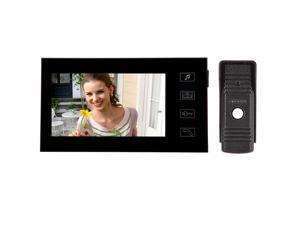 7" TFT Color LCD Video Door Phone Hands Free Visual Intercom Doorbell Video Record IR Night Vision Touch Key with 2G SD Card Rainproof 7" TFT Color LCD Video Door Phone Hands Free Visual Intercom Doorbell Video Record IR Night Vision Touch Key with 2G SD Card Rainproof