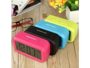LED Digital Alarm Clock Repeating Snooze Light-activated Sensor Backlight Time Date Temperature Display LED Digital Alarm Clock Repeating Snooze Light-activated Sensor Backlight Time Date Temperature Display