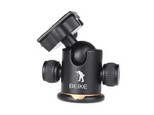 BEIKE BK-03 Camera Tripod Ball Head Ballhead with Quick Release Plate 1/4" Screw BEIKE BK-03 Camera Tripod Ball Head Ballhead with Quick Release Plate 1/4" Screw