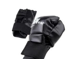 PU Leather Half Mitts Mitten MMA Muay Thai Training Punching Sparring Boxing Gloves PU Leather Half Mitts Mitten MMA Muay Thai Training Punching Sparring Boxing Gloves