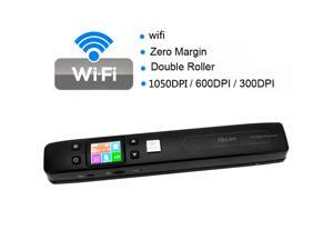 iScan Portable Wireless Wifi Digital Scanner Document Photo Receipts Books Double Roller 1050DPI JPG / PDF Format TF Card iScan Portable Wireless Wifi Digital Scanner Document Photo Receipts Books Double Roller 1050DPI JPG / PDF Format TF Card