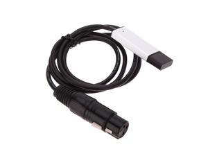 USB to DMX Interface Adapter LED DMX512 Computer PC Stage Lighting Controller Dimmer USB to DMX Interface Adapter LED DMX512 Computer PC Stage Lighting Controller Dimmer