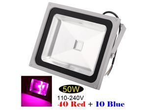 110V-240V 50W 50pcs LED Plant Grow Light Hydroponic Lamp 40 Red 10 Blue IP65 Water-resistant Metal Alloy Housing Durable Energy-saving for Indoor Flower Plants Growth Vegetable Greenhouse 110V-240V 50W 50pcs LED Plant Grow Light Hydroponic Lamp 40 Red 10 Blue IP65 Water-resistant Metal Alloy Housing Durable Energy-saving for Indoor Flower Plants Growth Vegetable Greenhouse