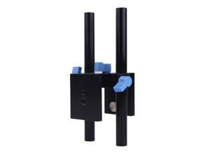 Rail System 15mm Rod Rig Grundplatte Mount for DSLR Follow Focus Rig 5D2 5D3 Rail System 15mm Rod Rig Grundplatte Mount for DSLR Follow Focus Rig 5D2 5D3