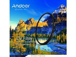 Andoer 58mm UV Ultra-Violet Filter Lens Protector for Canon Nikon DSLR Camera Andoer 58mm UV Ultra-Violet Filter Lens Protector for Canon Nikon DSLR Camera