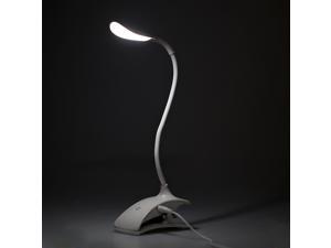 Eyes Protection Portable Flexible LED Reading Light Touch Sensor Switch 3-Level Adjustable Brightness USB Rechargeable Desk Table Lamp with Clip for Laptop PC Computer Eyes Protection Portable Flexible LED Reading Light Touch Sensor Switch 3-Level Adjustable Brightness USB Rechargeable Desk Table Lamp with Clip for Laptop PC Computer