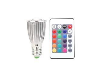 LED Colorful Bulb16 RGB Light Lamp Spotlight Color Change with Remote Control 5630SMD 9LED 10W E27 85~265V LED Colorful Bulb16 RGB Light Lamp Spotlight Color Change with Remote Control 5630SMD 9LED 10W E27 85~265V