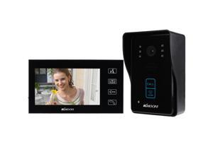 7" Video Door Phone Touch Key ID Card Unlock IR Night Vision Rainproof Home Security 7" Video Door Phone Touch Key ID Card Unlock IR Night Vision Rainproof Home Security