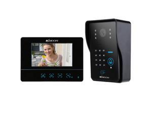 7" Video Door Phone Touch Key/ID Card/Code/Romoter Contoller Unlock IR Night Vision Rainproof Home Security 7" Video Door Phone Touch Key/ID Card/Code/Romoter Contoller Unlock IR Night Vision Rainproof Home Security