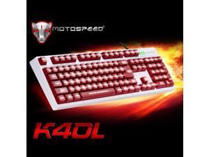 MOTOSPEED 104 Professional Gaming Esport Keyboard Mechanical Type Tactile Keycaps LED Backlit Backlight USB Wired for PC Laptop Desktop MOTOSPEED 104 Professional Gaming Esport Keyboard Mechanical Type Tactile Keycaps LED Backlit Backlight USB Wired for PC Laptop Desktop