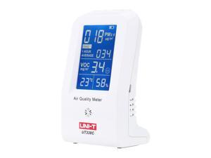 UNI-T UT-338C High Precision Indoor VOC PM2.5 Data Logger Detector Air Monitor Thermometer Hygrometer UNI-T UT-338C High Precision Indoor VOC PM2.5 Data Logger Detector Air Monitor Thermometer Hygrometer