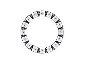 16 Bit WS2812 5050 RGB LED Built-in Full-color Driver Lights Round Development Board Module 16 Bit WS2812 5050 RGB LED Built-in Full-color Driver Lights Round Development Board Module