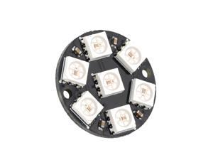 7 Bit WS2812 5050 RGB LED Built-in Full-color Driver Lights Round Development Board Module 7 Bit WS2812 5050 RGB LED Built-in Full-color Driver Lights Round Development Board Module