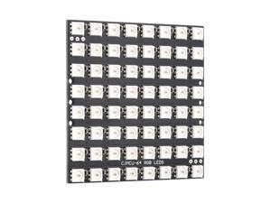 64 Bit 8*8 WS2812 5050 RGB LED Built-in Full-color Driver Lights Development Board Module 64 Bit 8*8 WS2812 5050 RGB LED Built-in Full-color Driver Lights Development Board Module